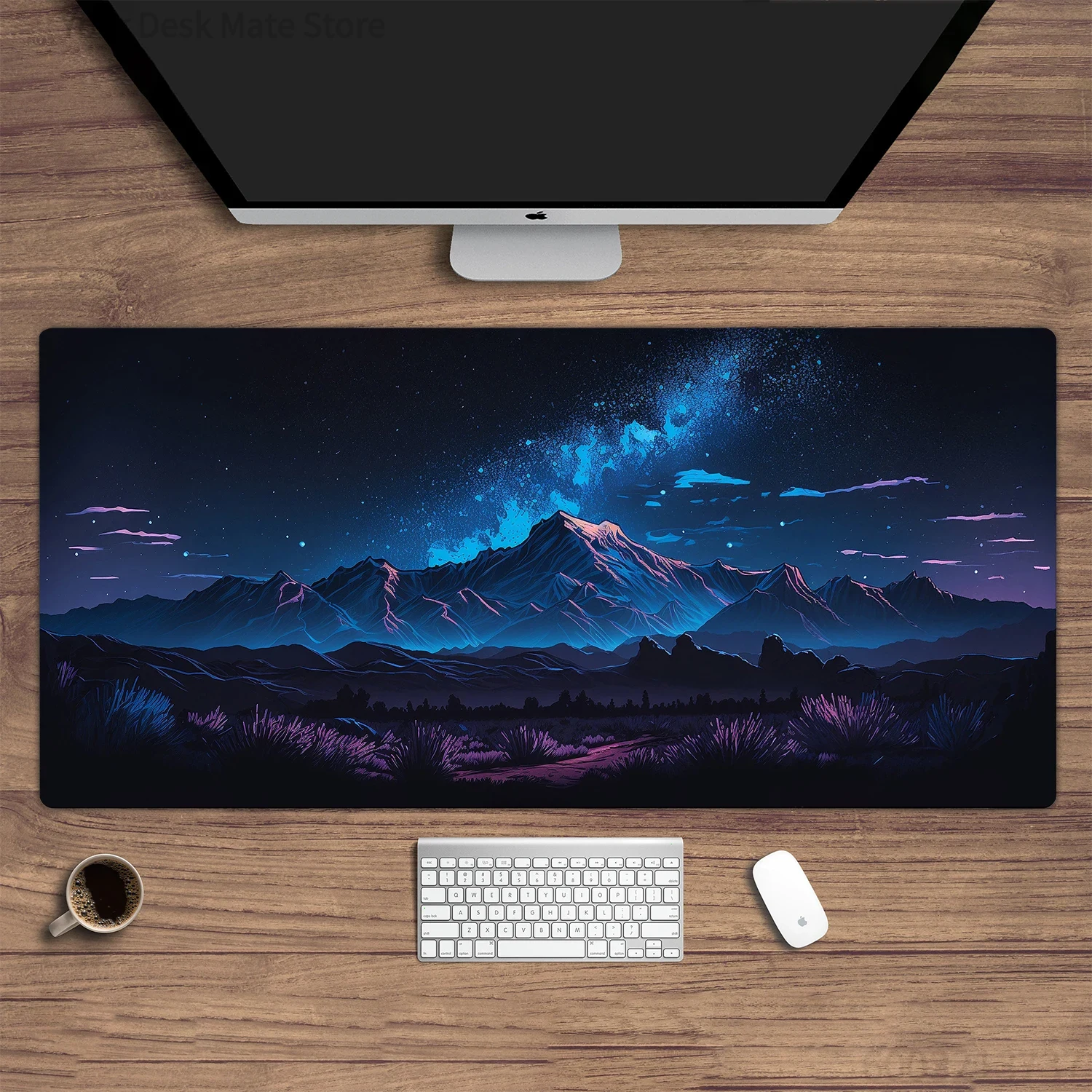 Desk Setup Blue - New Arrivals . Blue Aurora at