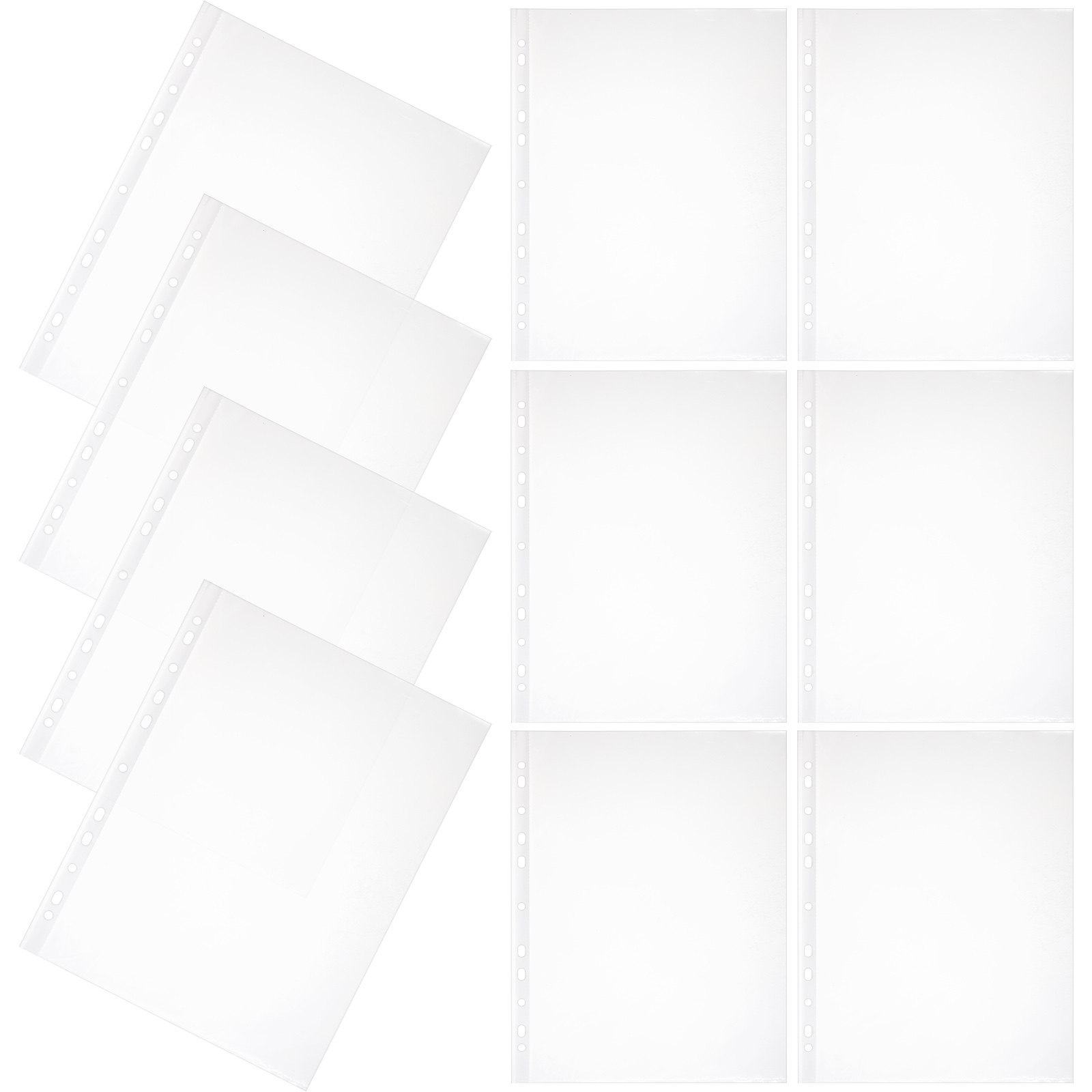 Desk Setup Photo - 100Pcs Premium PP Page Protectors Clear