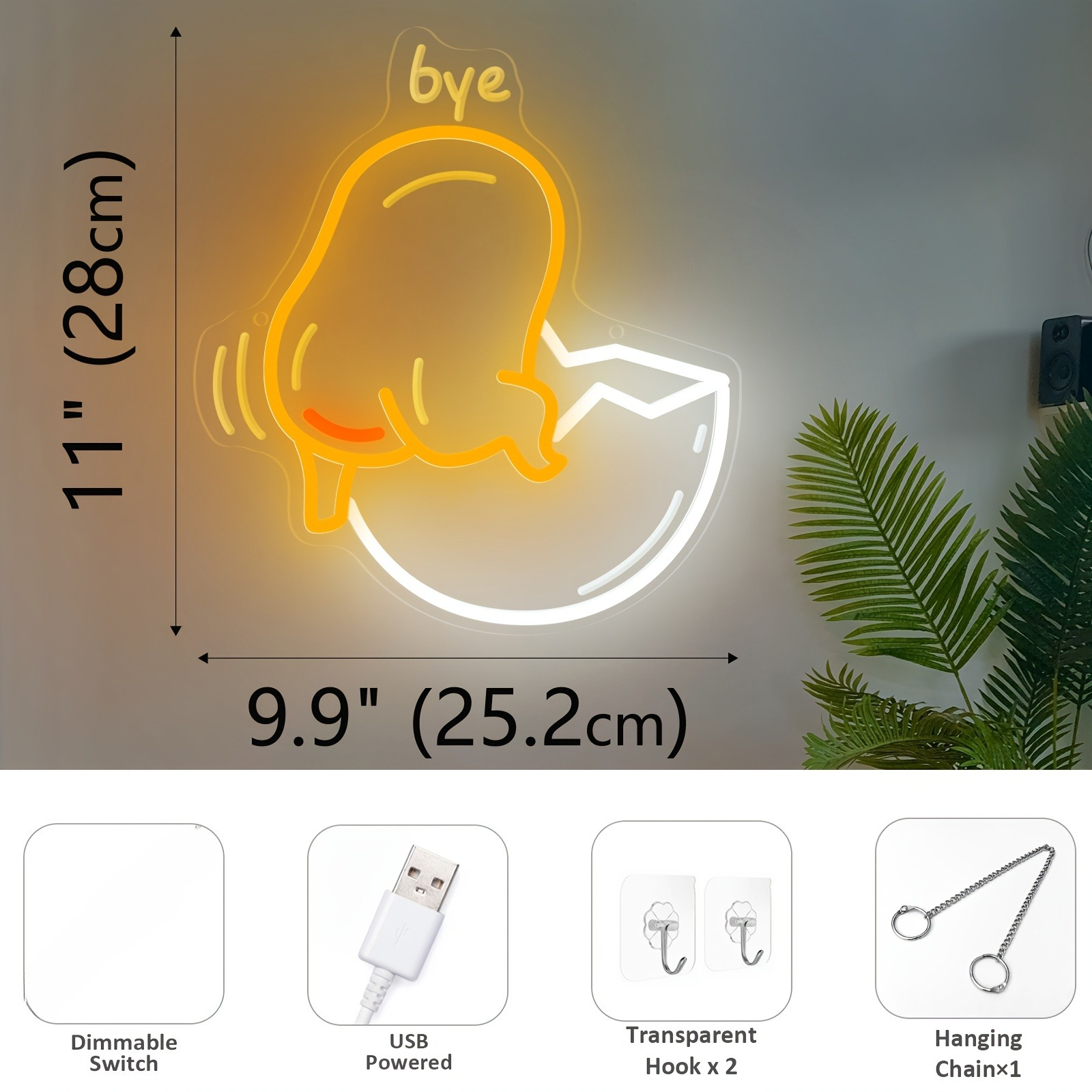 Sanrio Egg Yolk LED Neon Light – Desk Room Setup Bewertung und Preis