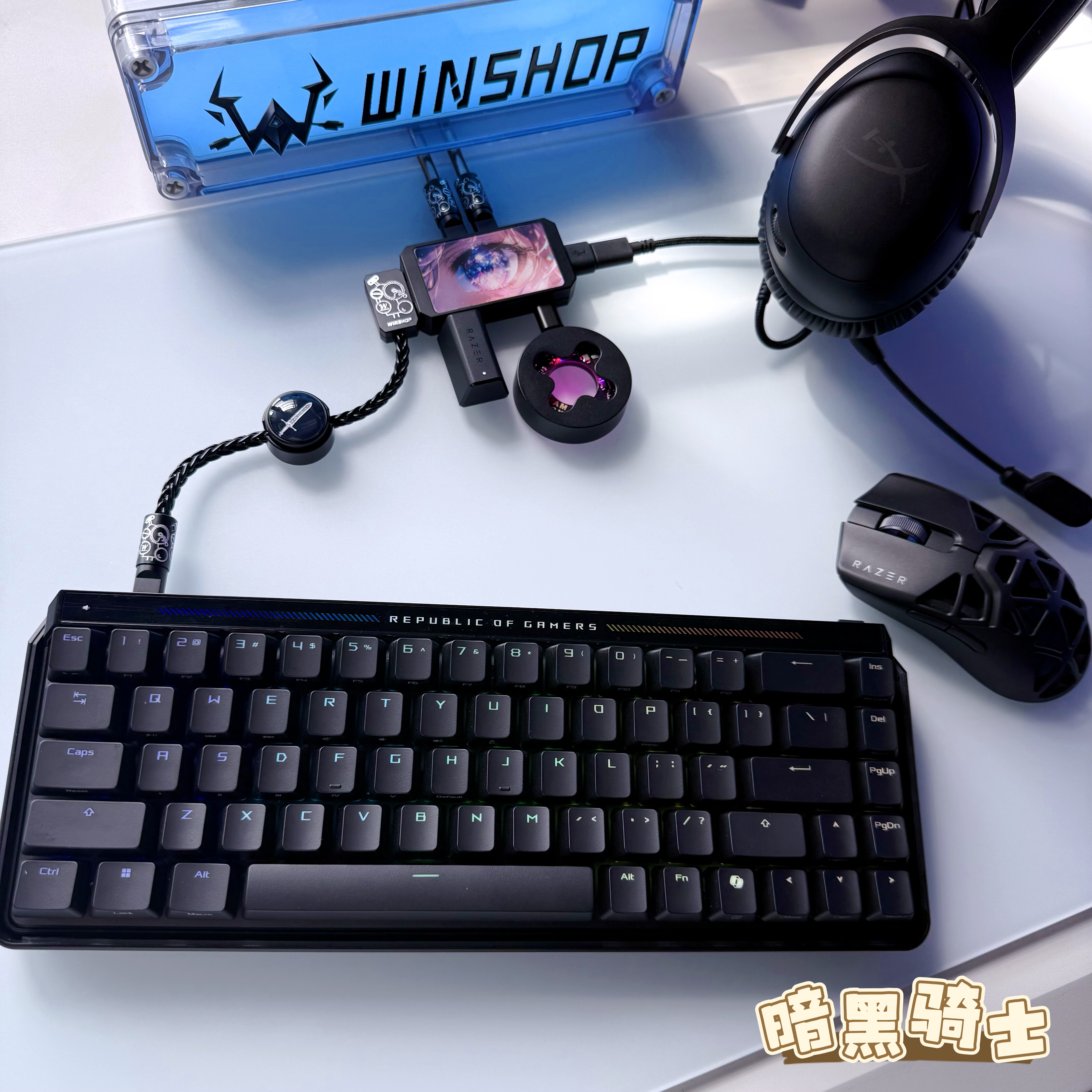 WINSHOP Esports USB HUB 2-in-1 – Desk Setup Usb Hub Bewertung und Preis