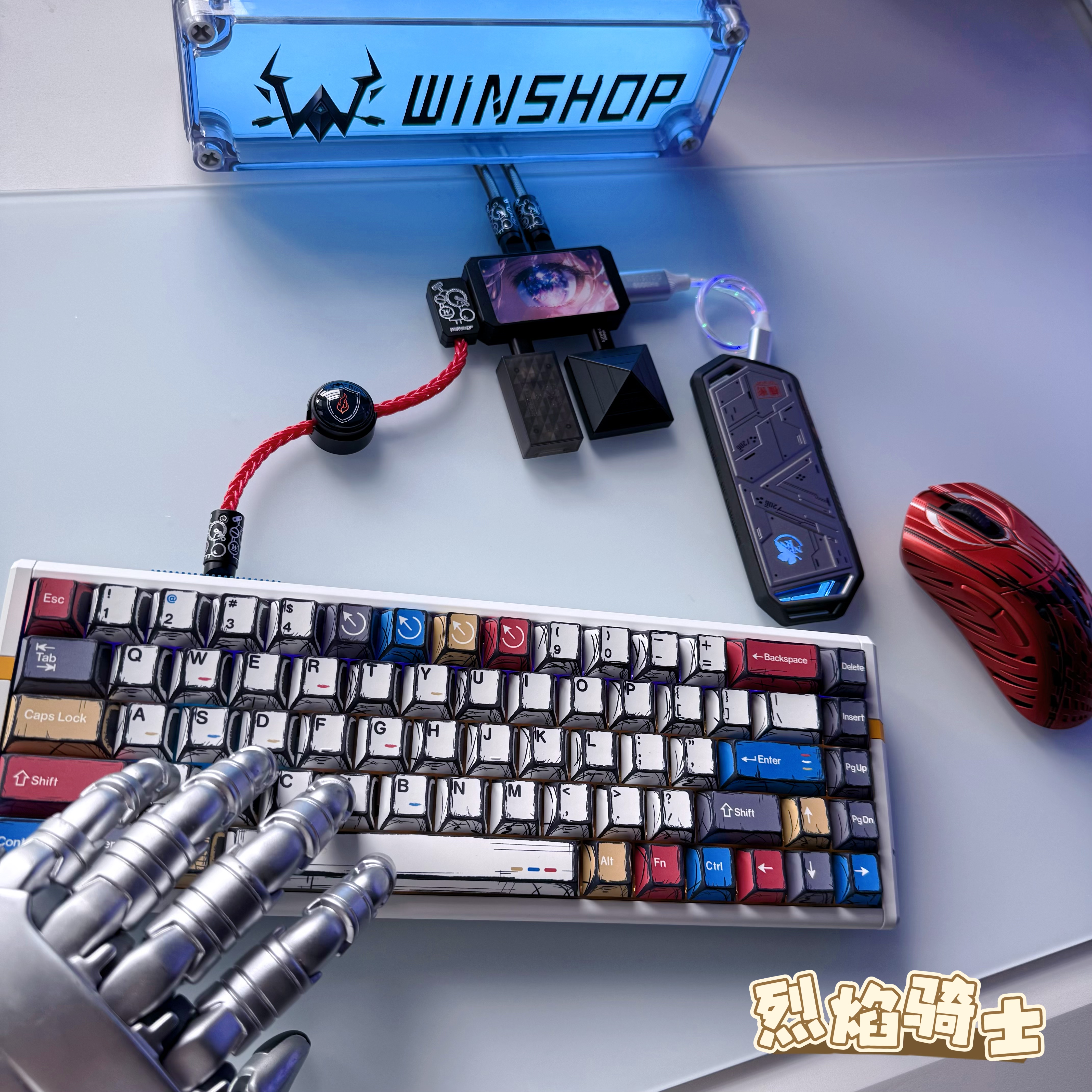 WINSHOP Esports USB HUB 2-in-1 – Desk Setup Usb Hub Bewertung und Preis