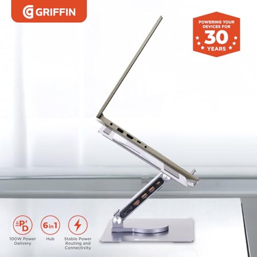 Desk setup laptop stand with a – Desk Setup Usb Hub Bewertung und Preis