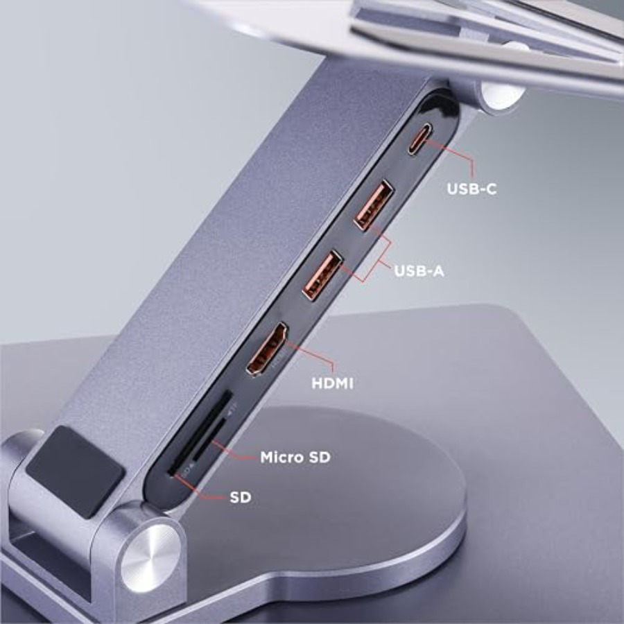 Desk setup laptop stand with a – Desk Setup Usb Hub Bewertung und Preis