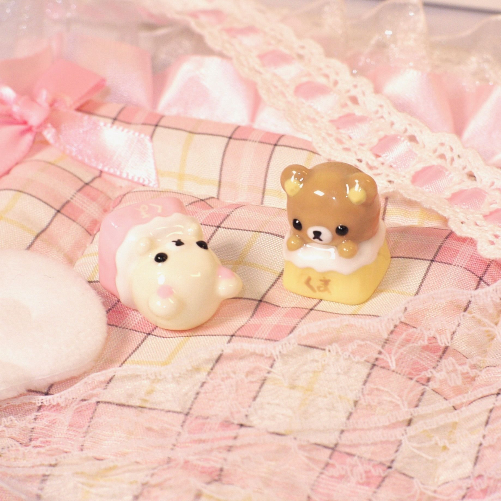 Kawaii Rilakkuma Keycaps Relax – Desk Setup Editing Bewertung und Preis
