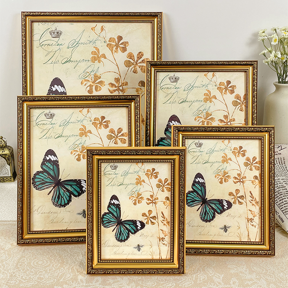 Antique Gold Photo Frame - Ava – Desk Setup Photo Bewertung und Preis