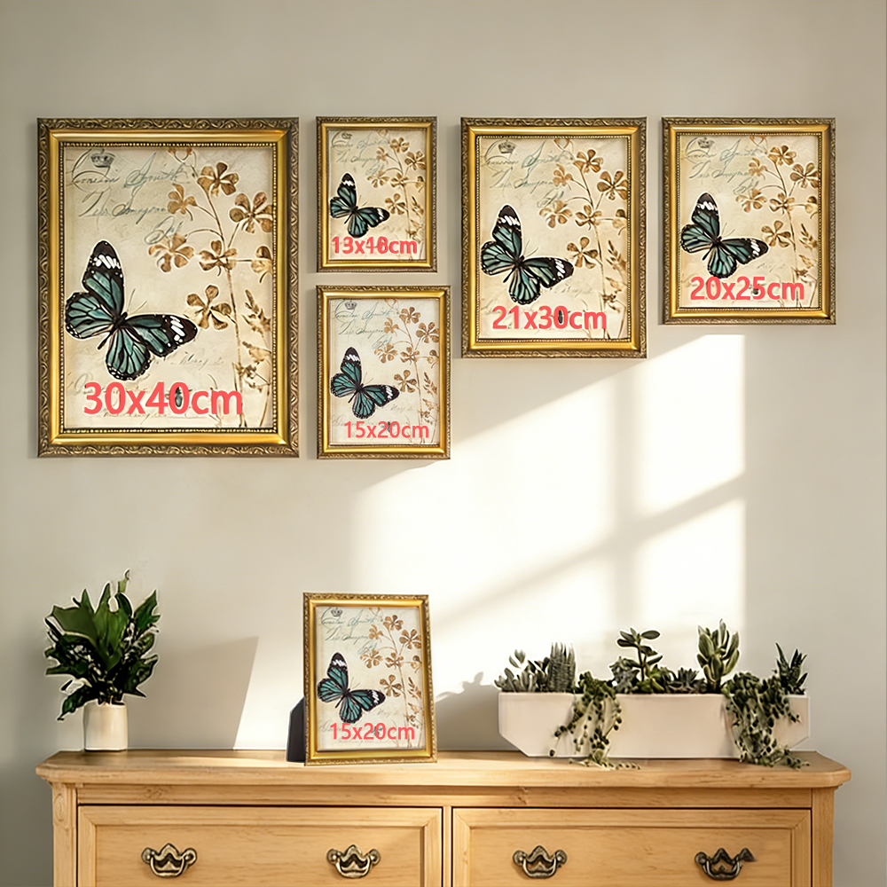 Antique Gold Photo Frame - Ava – Desk Setup Photo Bewertung und Preis