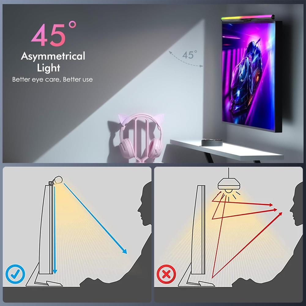 Screen Hanging Lamp Monitor Li – Desk Room Setup Bewertung und Preis