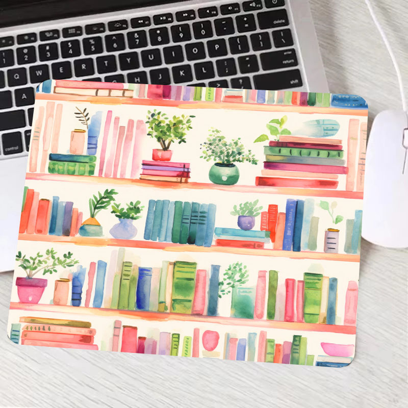 Plant Books Mouse Pad Home Off – Desk Setup Books Bewertung und Preis