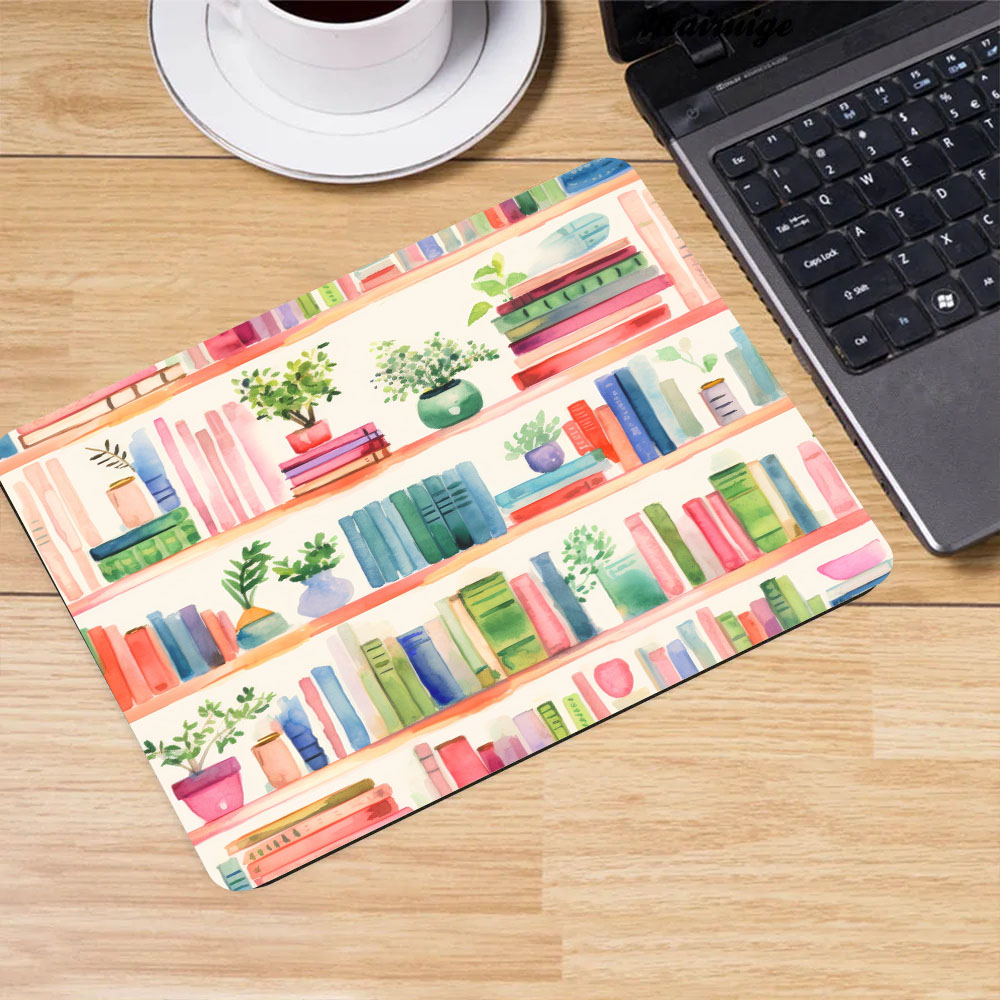 Plant Books Mouse Pad Home Off – Desk Setup Books Bewertung und Preis