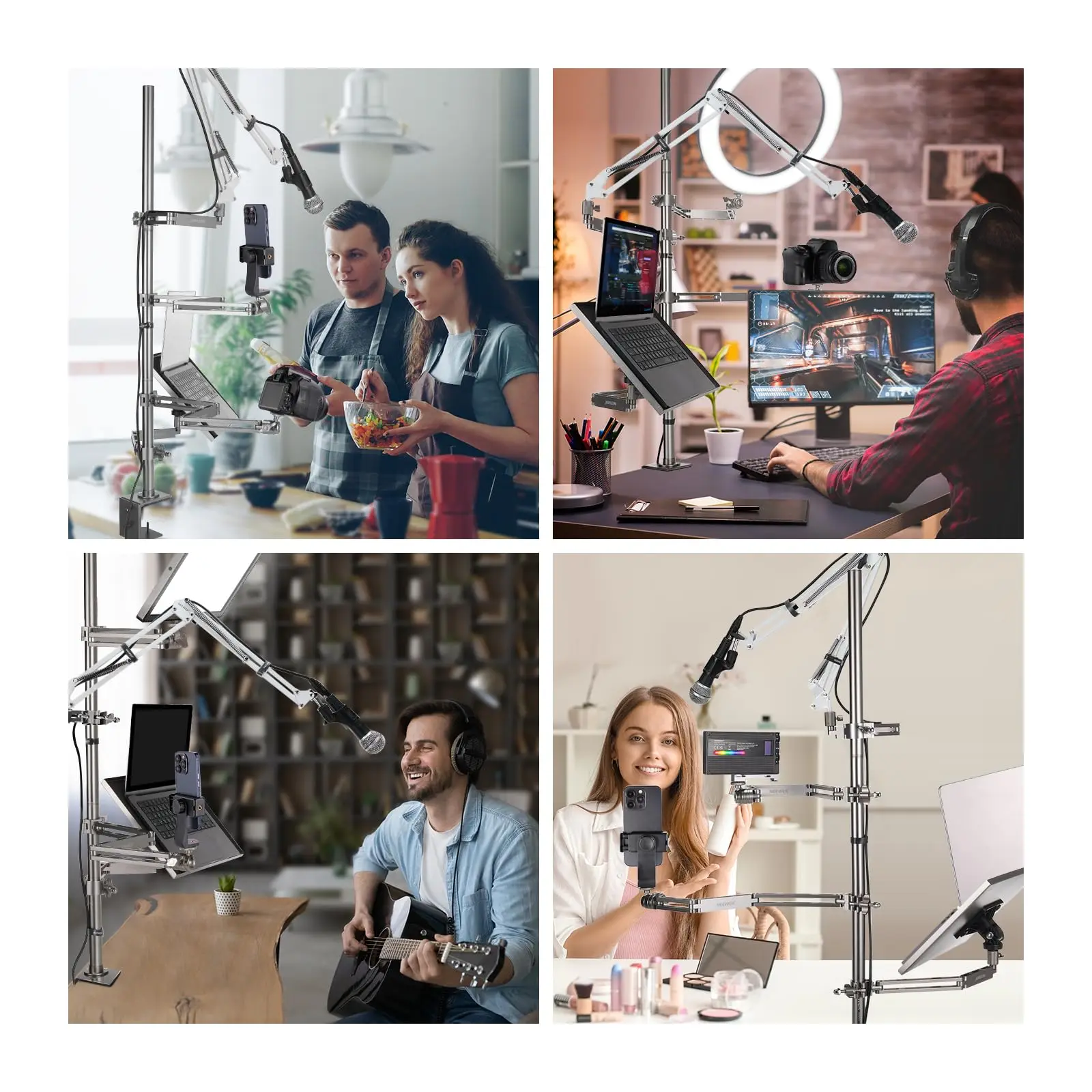 NEEWER Multi Camera Podcast Se – Desk Setup With Mic Bewertung und Preis