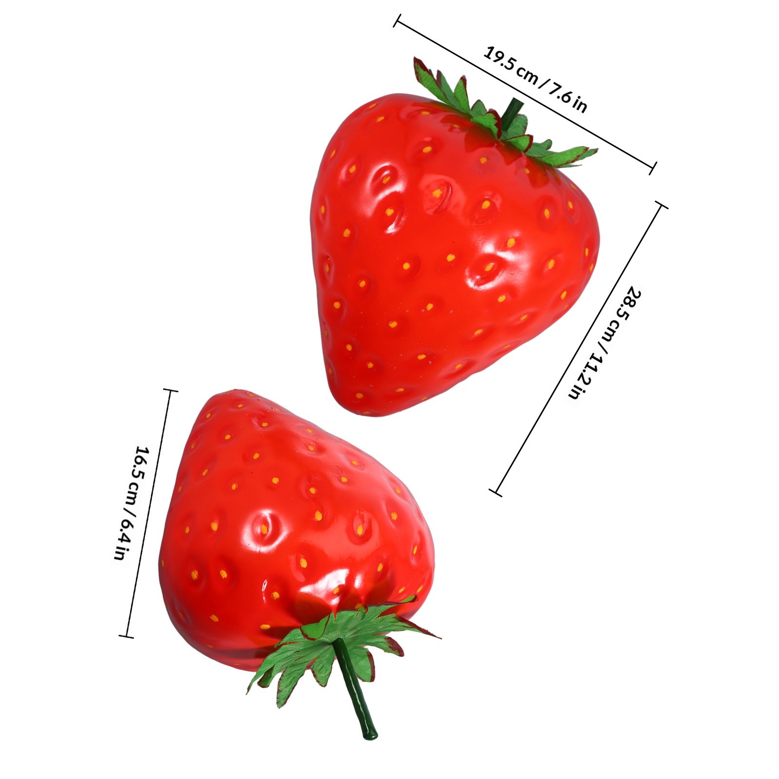 Extra Large Simulated Strawber – Desk Setup Photo Bewertung und Preis