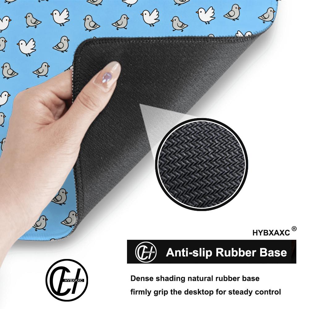 HYBXAXC Cute Blue Bird Pattern – Desk Setup Blue Bewertung und Preis