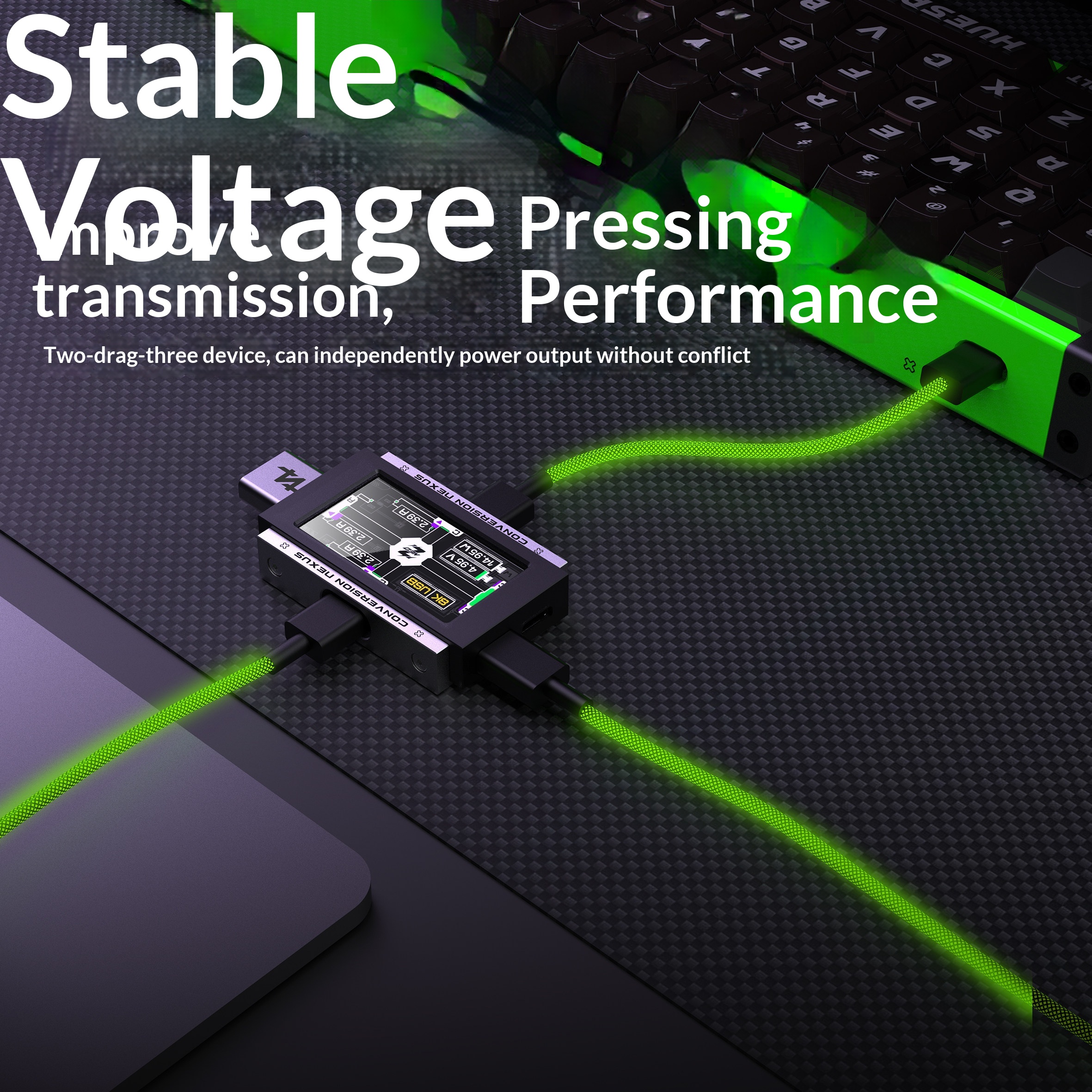 HUESPARK HM LAB HUB Gaming USB – Desk Setup Usb Hub Bewertung und Preis