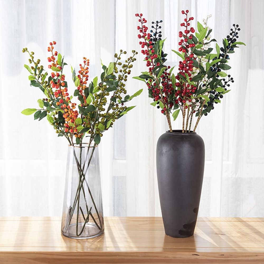 70cm Christmas Berry Branches  – Desk Setup Photo Bewertung und Preis