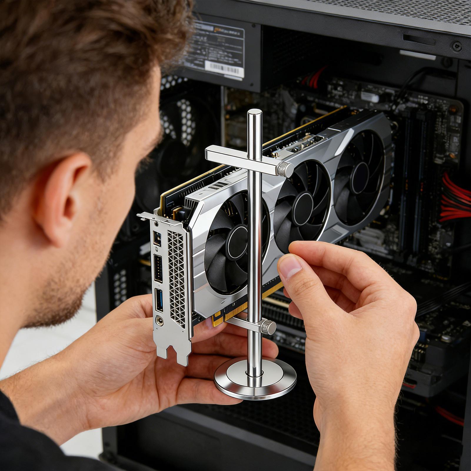 GPU Support Bracket With Jack  – Desk Setup Videos Bewertung und Preis