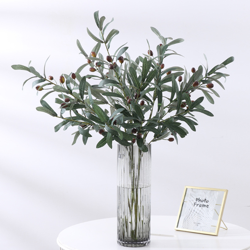 Artificial Plants Olive Green  – Desk Setup Photo Bewertung und Preis