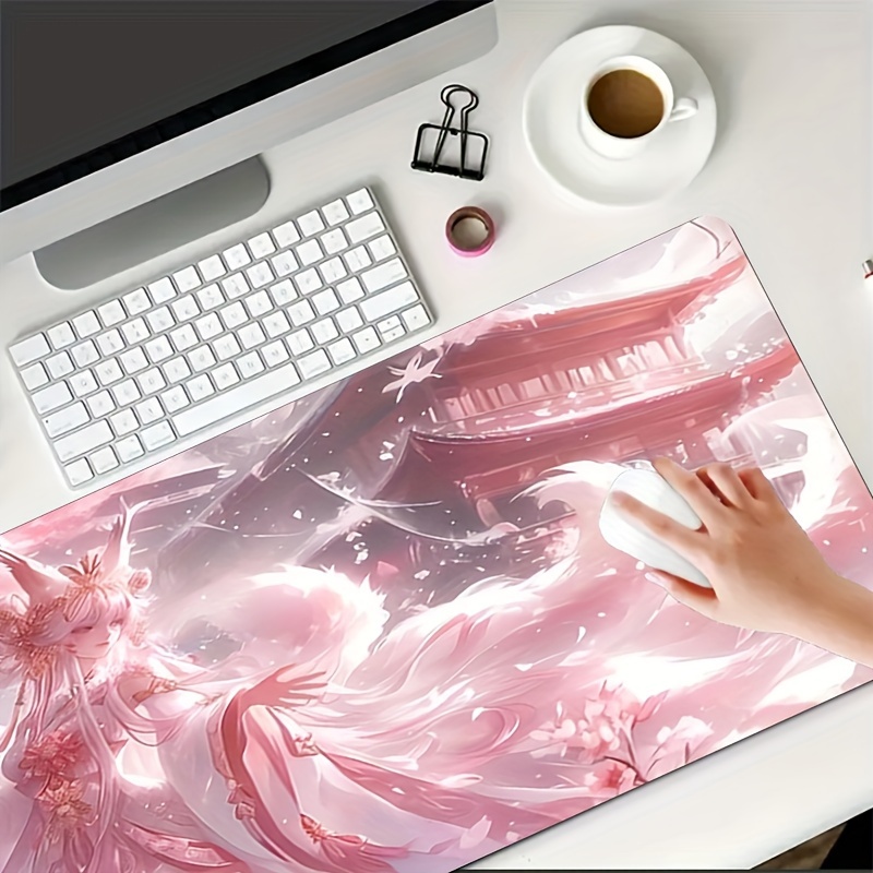 Anime Fox Girl Desk Mat, Exten – Desk Setup Designer Bewertung und Preis