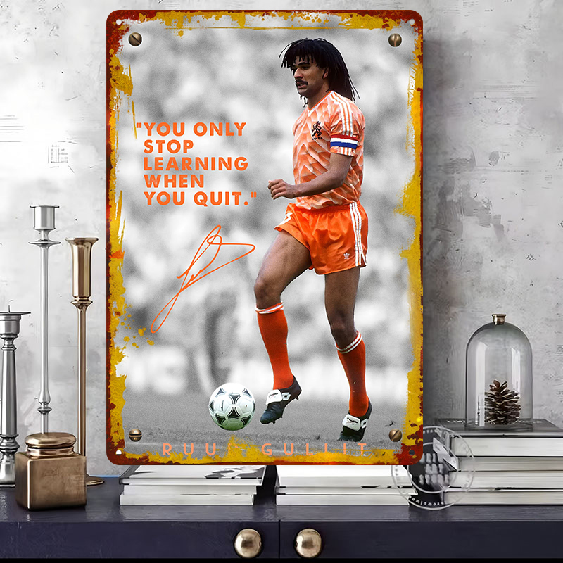 Ruud Gullit Football Player Wa – Desk Room Setup Bewertung und Preis
