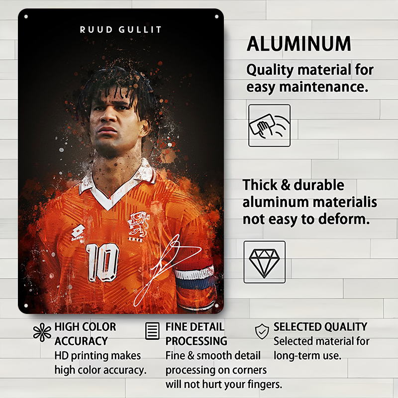 Ruud Gullit Football Player Wa – Desk Room Setup Bewertung und Preis