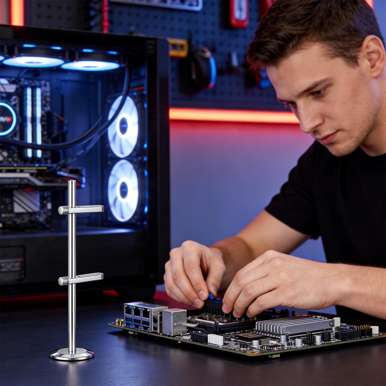 Graphics Card Support Bracket  – Desk Setup Videos Bewertung und Preis