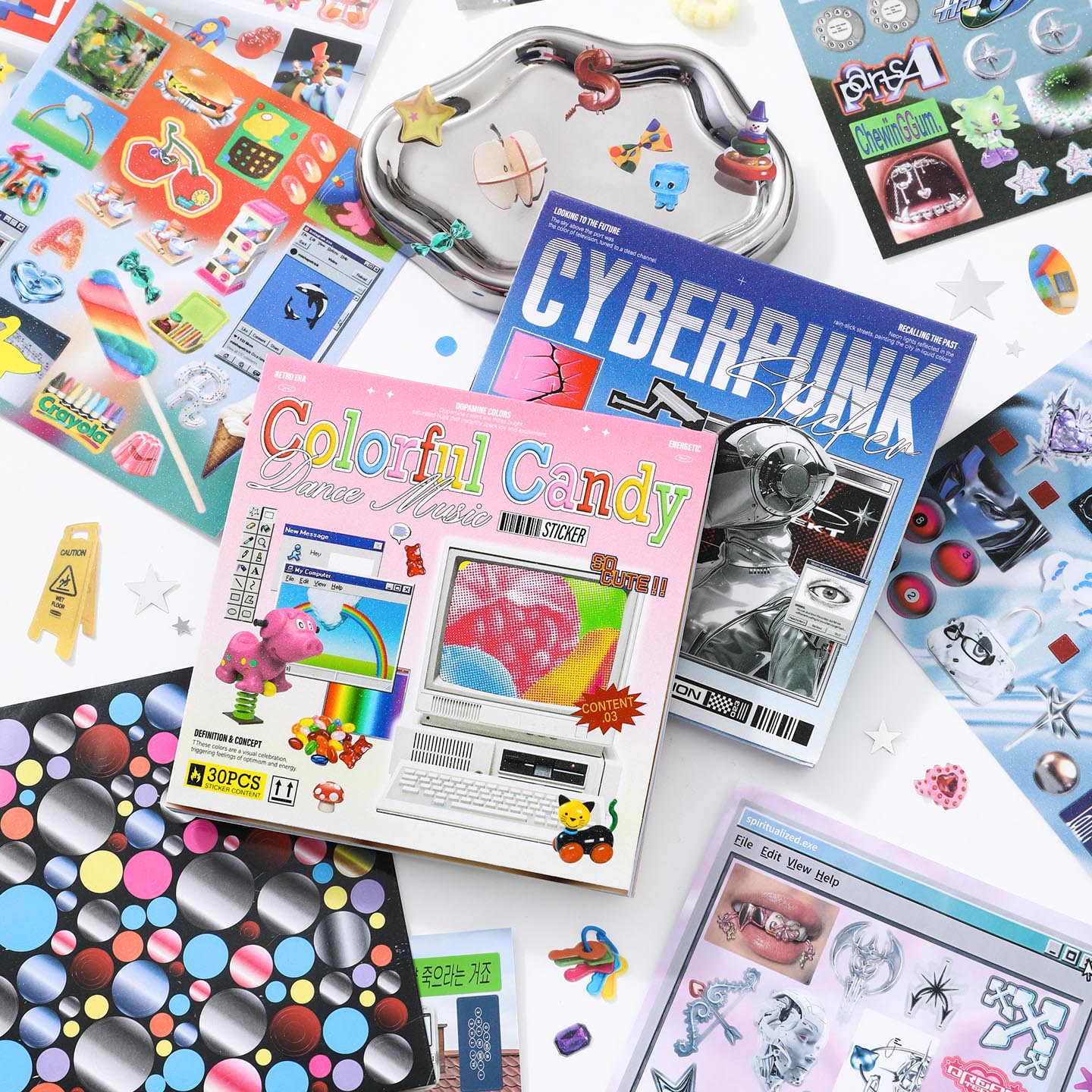 30sheets/book Sticker Book Ret – Desk Setup Photo Bewertung und Preis