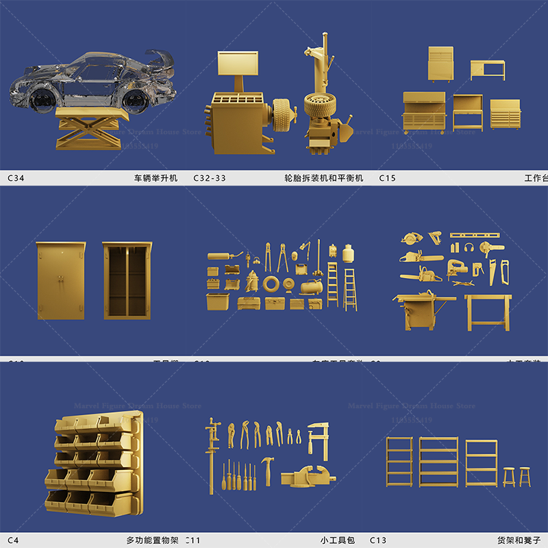 1/64 Scale Miniature Scene Dol – Desk Setup Editing Bewertung und Preis
