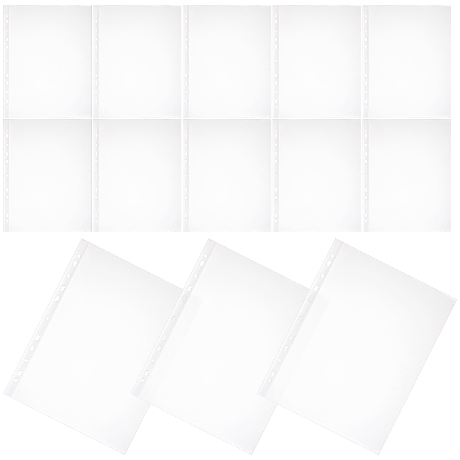 100Pcs Premium PP Page Protect – Desk Setup Photo Bewertung und Preis