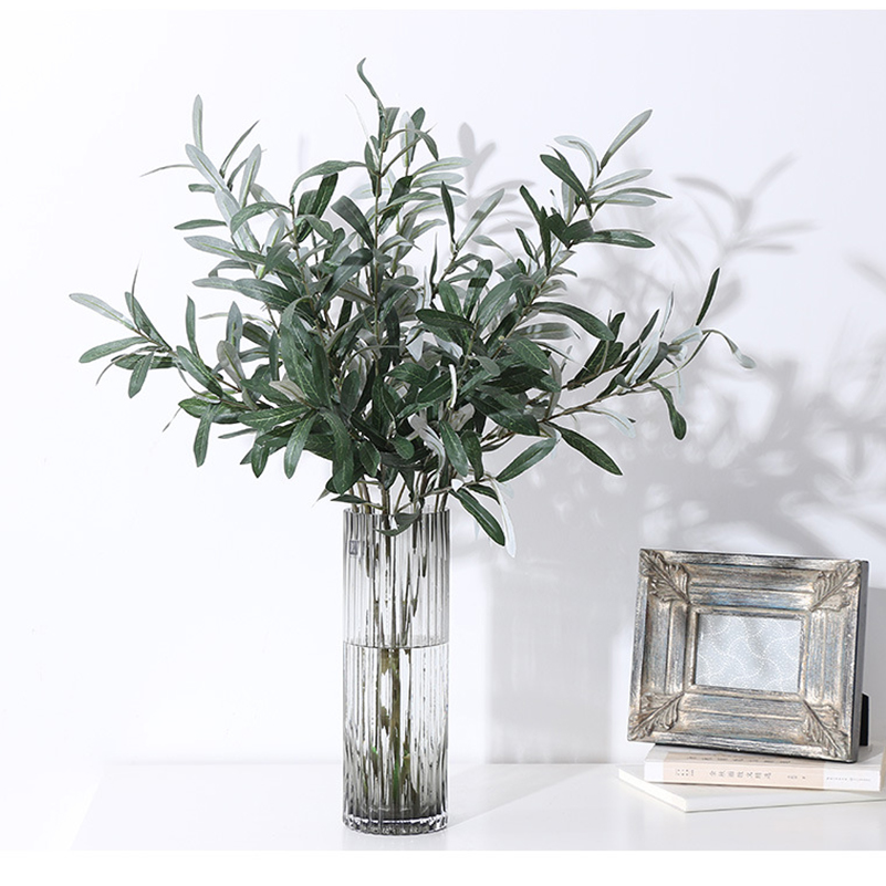 Artificial Plants Olive Green  – Desk Setup Photo Bewertung und Preis