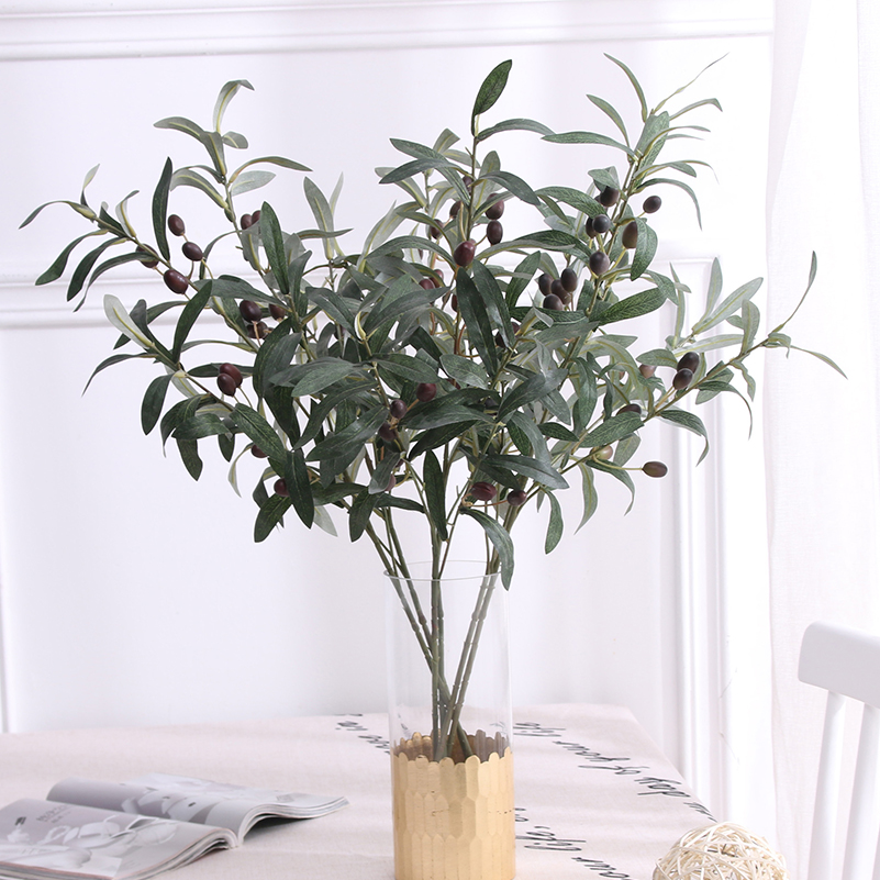 Artificial Plants Olive Green  – Desk Setup Photo Bewertung und Preis