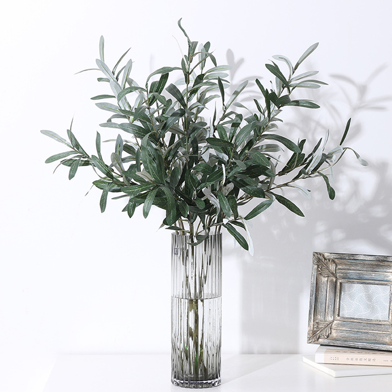 Artificial Plants Olive Green  – Desk Setup Photo Bewertung und Preis