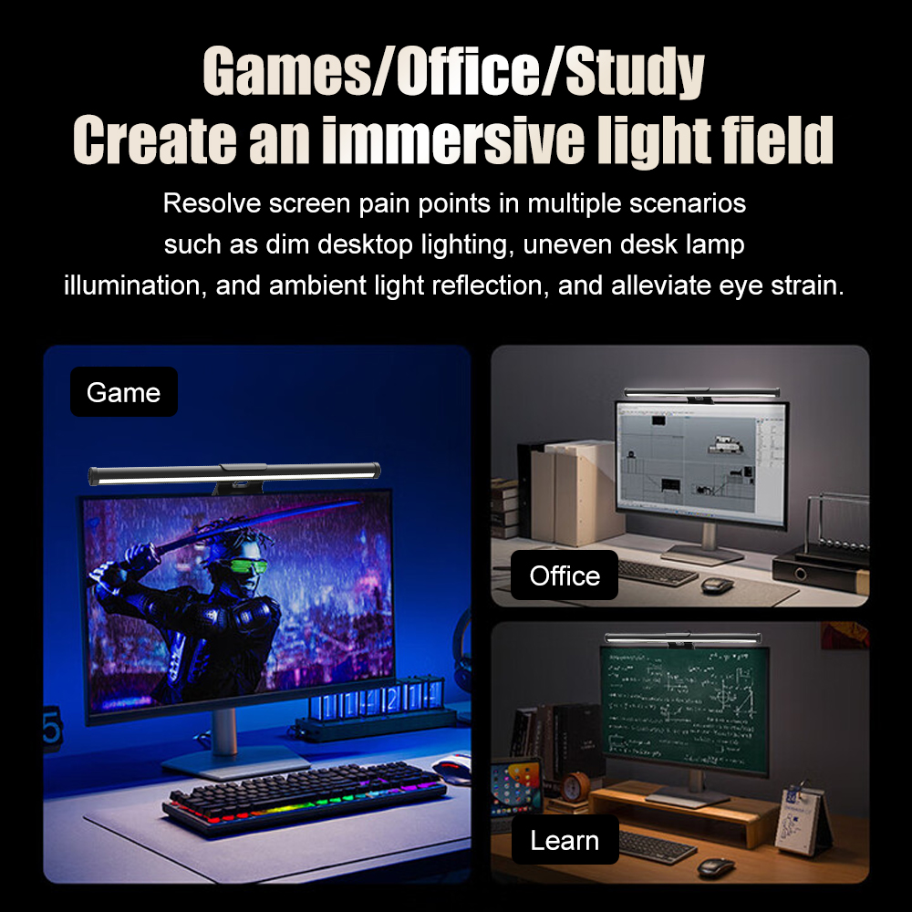 RGB Lightbar Monitor Light Bar – Desk Room Setup Bewertung und Preis