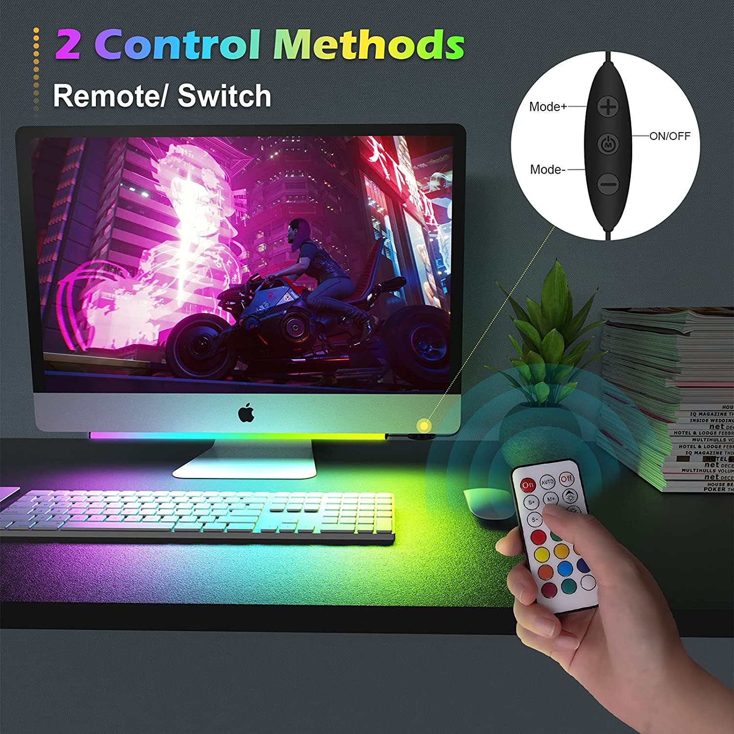 Under Monitor Light Bar RGB Dr – Desk Room Setup Bewertung und Preis